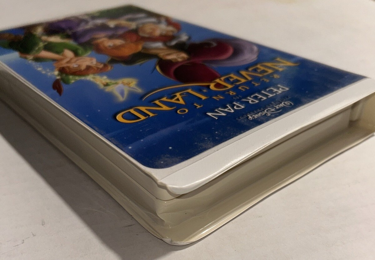 Peter Pan Return to Never Land VHS ( 2002 ) Walt Disney Home