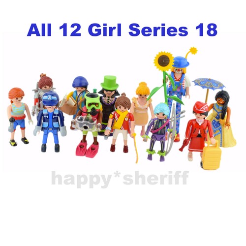 Playmobil ALL 12 Girl Figures Mystery Series 18 70370 | eBay