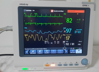 MINDRAY DPM6 PATIENT MONITOR VITAL SIGNS SYSTEM