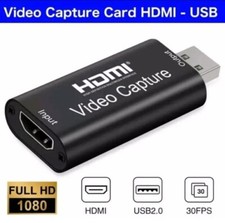 4K Video Capture Card HDMI auf USB 1080P Live Video Streaming Game Recorder