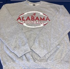 Alabama Football Sweatshirt Bama Crew Neck Crimson Tide