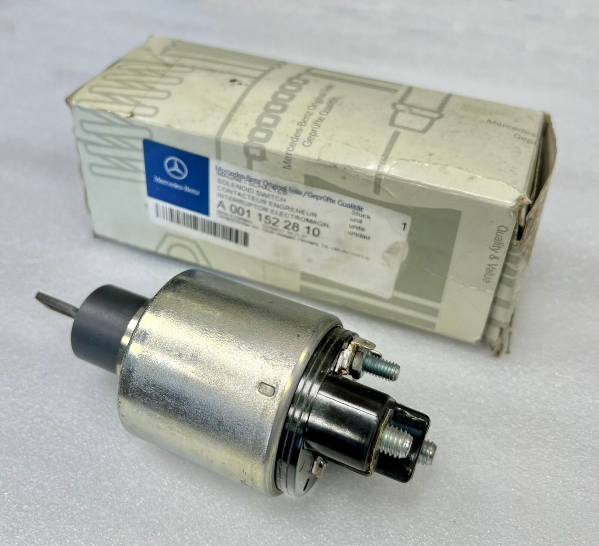 New 12V Solenoid Switch For Bosch Mercedes-Benz 74-76 New 12V Solenoid Switch For Bosch Mercedes-Benz 74-76
