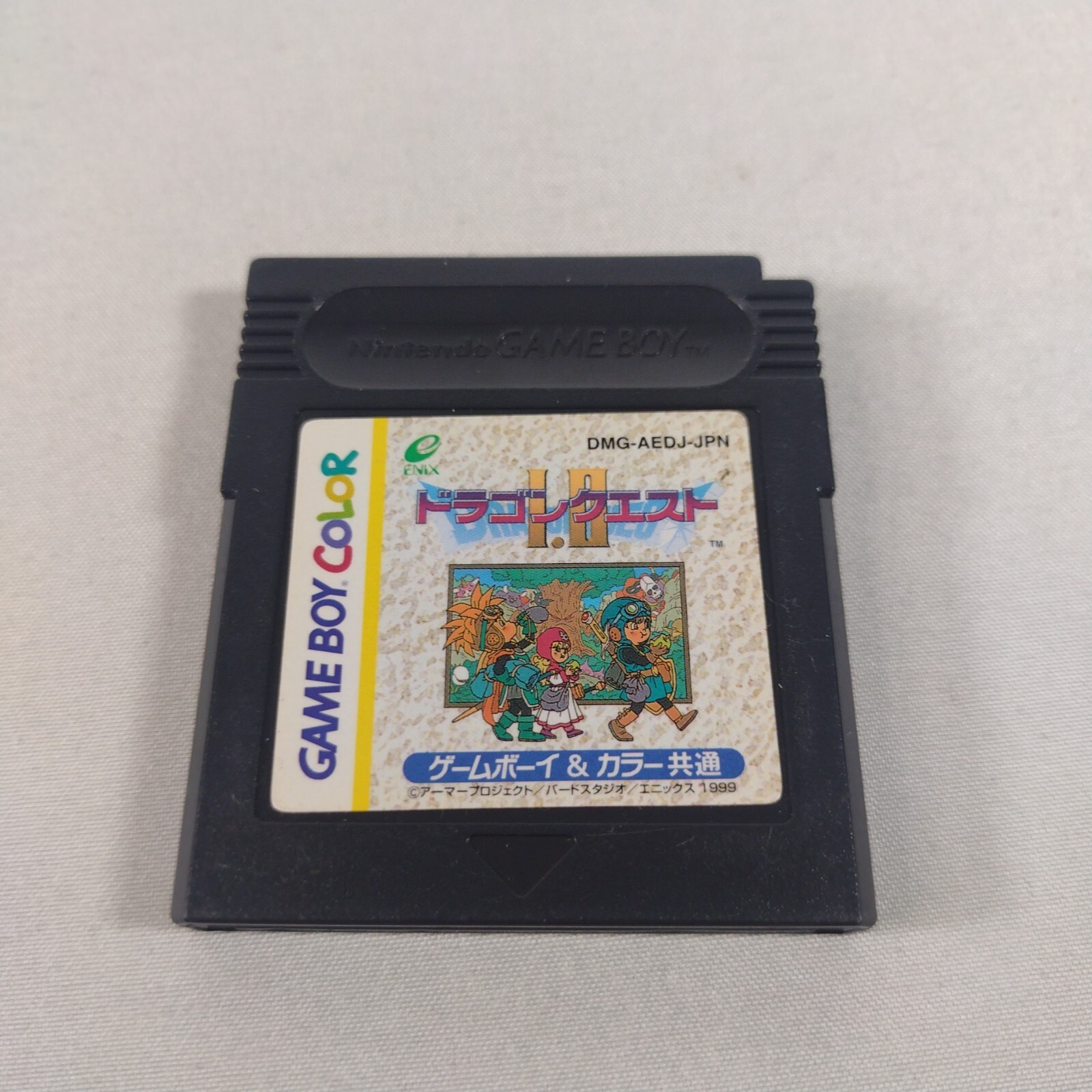 Japanese Gameboy Color Dragon Quest 1+2 Cartridge - JPN Import Fast US Shipping