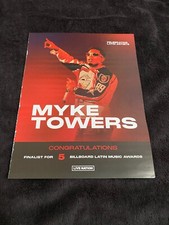 MYKE TOWERS 2024 congrats ad as finalist for Latin Music Awards & YOUNG MIKO