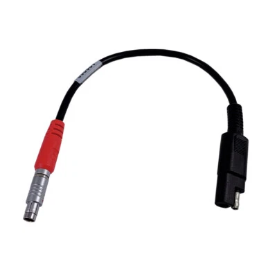 Power Cable A00302 For Topcon GPS-HiPer Lite wired To SAE 2-Pin Connector