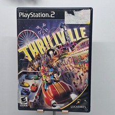 Thrillville PS2 Sony PlayStation 2 Video Game 2006 Theme Park Simulation
