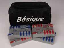 Kit of 4 Besigue Markers and 1 Besigue Bag. *** Free Shipping ***