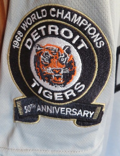 Detroit Tigers 1968 50th Anniversary signed by Mickey Lolich - Special sewn # - Picture 2 of 6