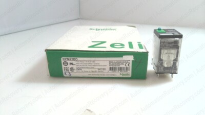 SCHNEIDER ELECTRIC RPM22BD, PLUG-IN POWER RELAY, 24V DC, SEE DESC #329688
