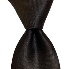 ALFANI Men's Necktie Skinny 58 1/2 x 2 3/4 Designer SOLID STRIPED Black NWT 55