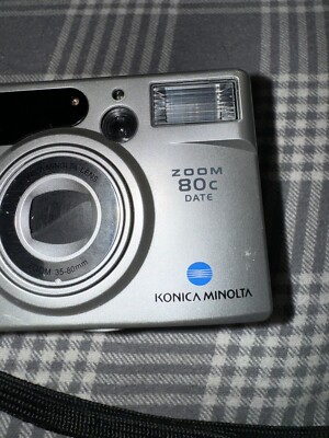 MINT] Konica Minolta ZOOM 80c DATE 35mm Point & Shoot Film Camera