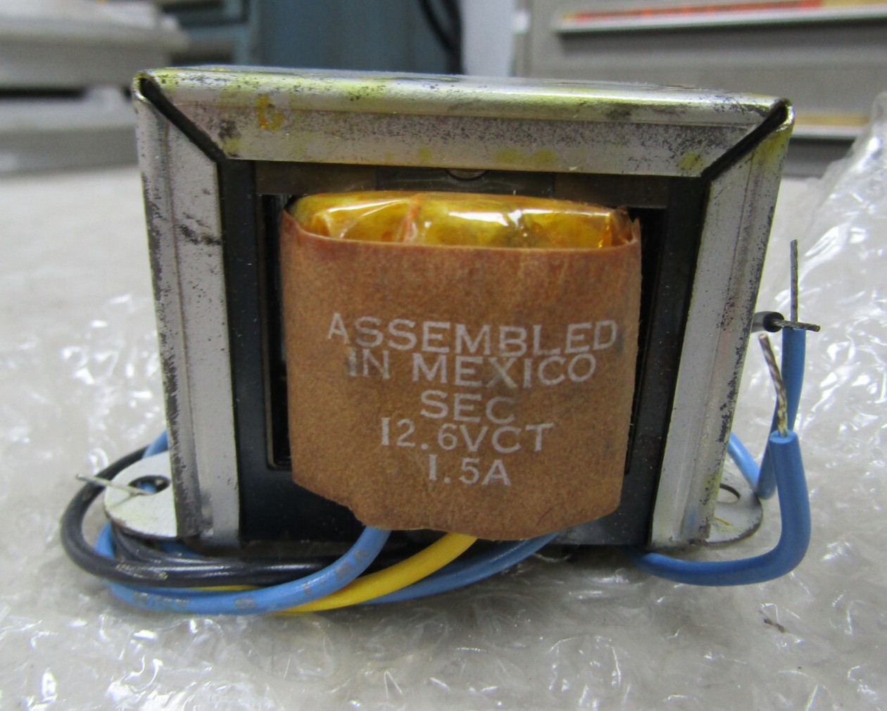 💥NEW STANCOR 1.5 AMP CONTROL TRANSFORMER 115V PRIMARY 12.6 VCT SECONDARY P-8550