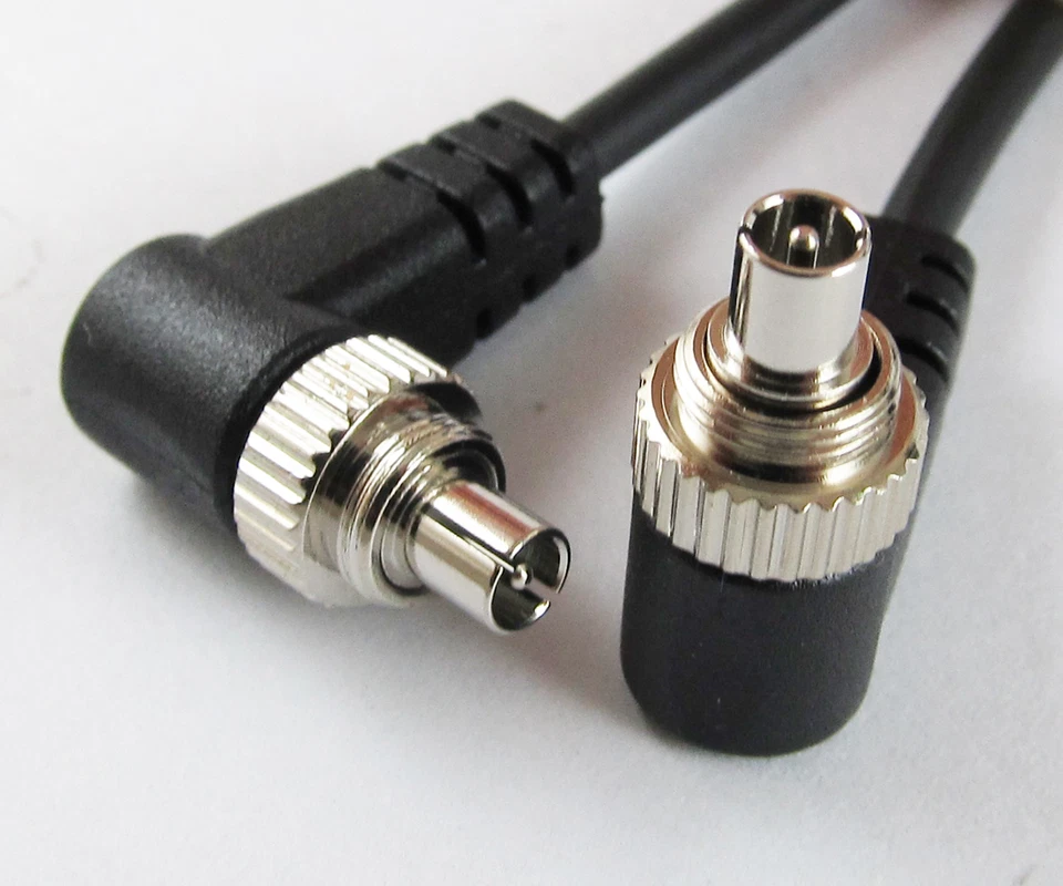 5pcs New 1Ft 30CM Male Plug to Plug Male M-M FLASH PC Sync Cable Cord - Image 4 of 4