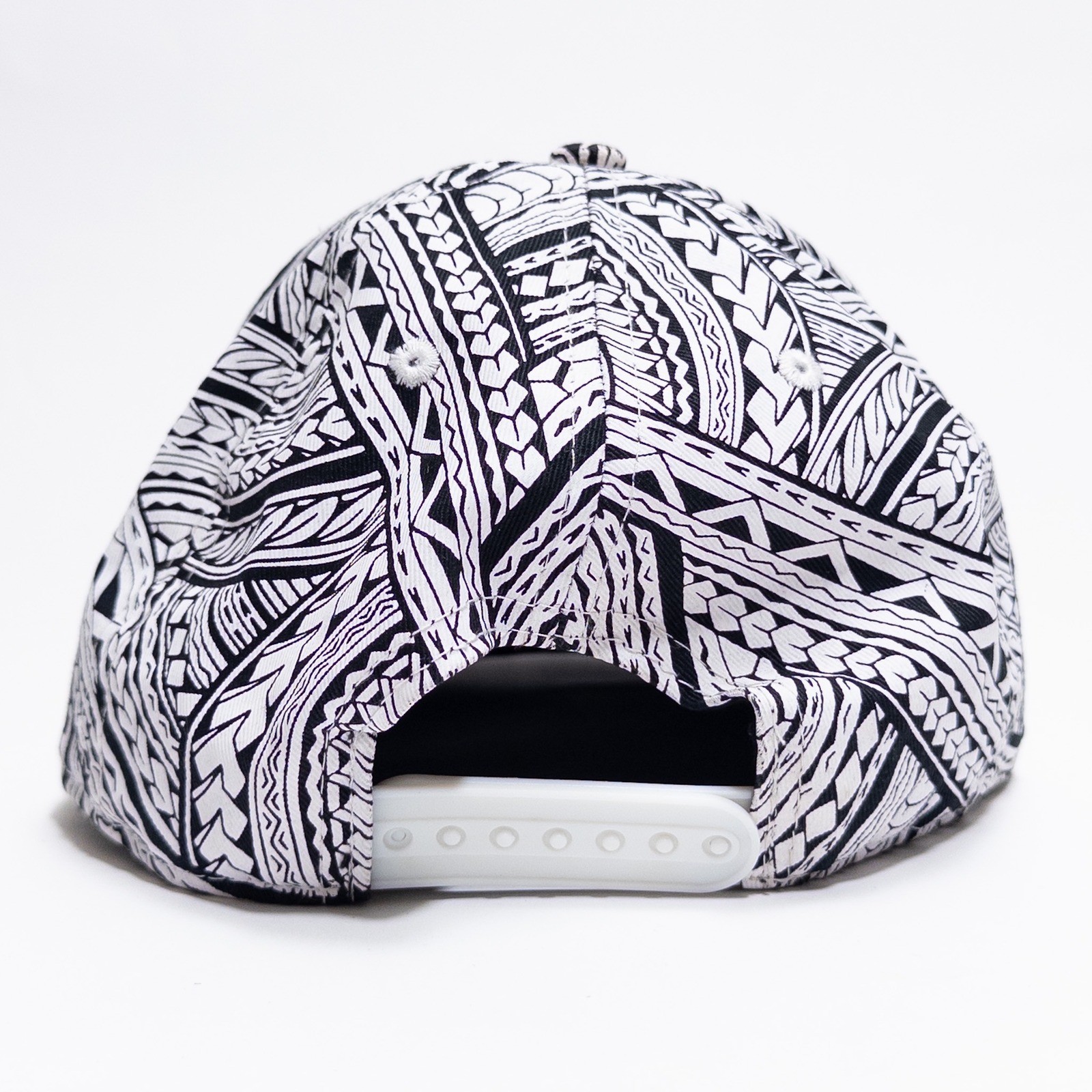Double Portion Supply Snapback Hat Black White Tr… - image 12