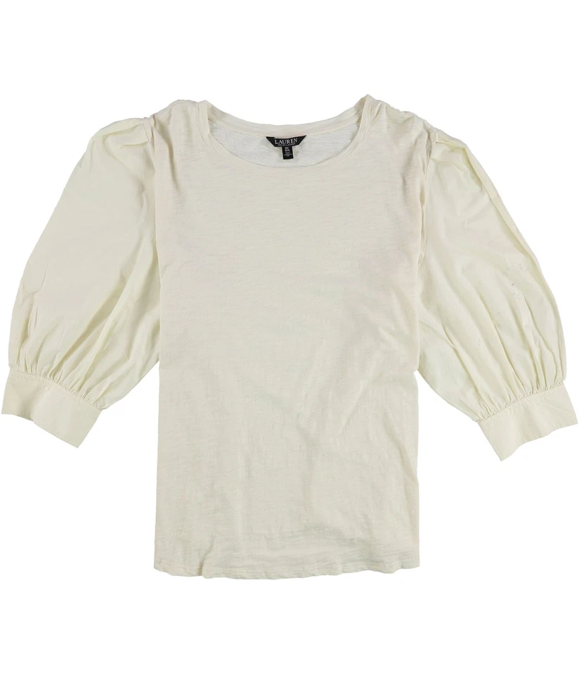 Ralph Lauren 女式府绸袖口球衣,黄色,大码,3X