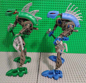 LEGO Bionicle Rahkshi Lot of 6 Complete W/ All Kraata