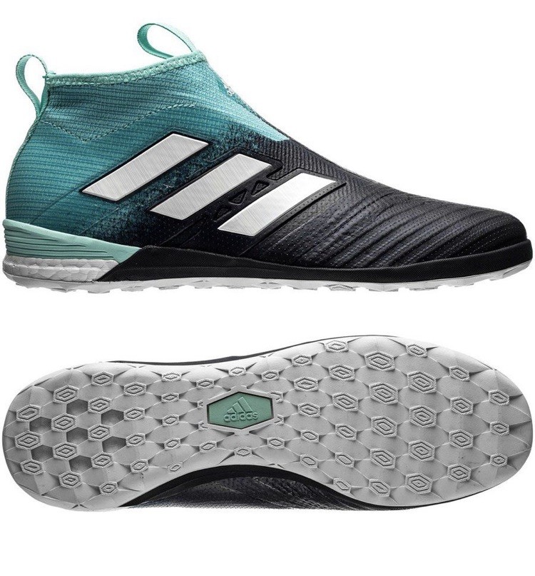 Mens Adidas Ace Tango 17+ Laceless TF Astro Turf Football Boots