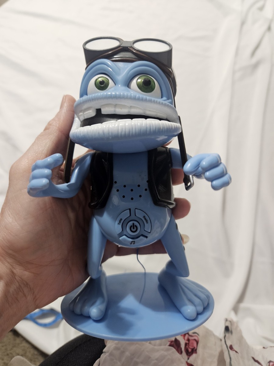 CRAZY FROG BLUE DIGITAL FM RADIO W/STAND 2006 #85441 | eBay