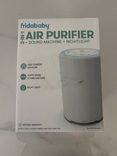 fridababy 3-in-1 Air Purifier HEPA Sound Machine Nightlight White