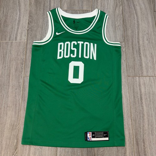 Nike Jayson Tatum Boston Celtics Jersey Size S #0 Green NBA Swingman CW3659-314