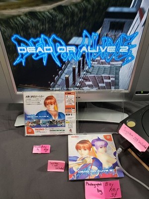 Dead or Alive 2 Dreamcast COMPLETE Sega Japanese Japan DOA DOA2 cib