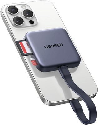 UGREEN SD Card Reader 4.0, 312MB/S, USB C Speicherkartenleser, Magnetdesign, 1