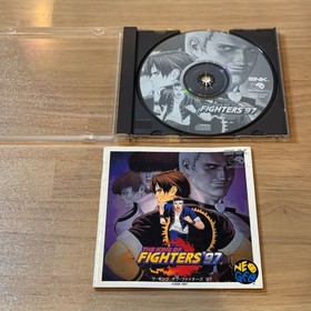 SNK Neo Geo CD Software The King of Fighters '97 Tested Used Good Condition