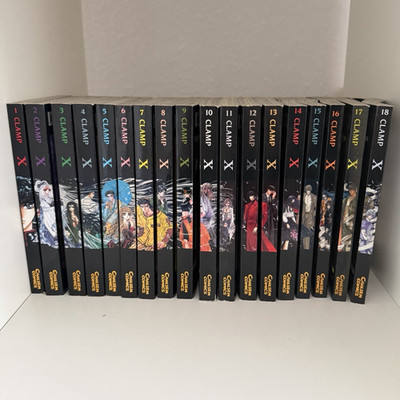 CLAMP X Manga Set Bände 1-18 Deutsch Carlsen Comics, 6-18 Erstausgabe