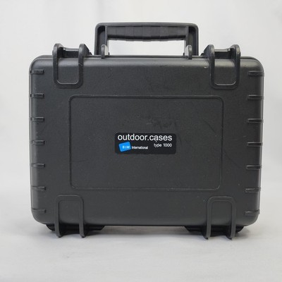 B&W International Type 1000 Outdoor Hard Case Waterproof Protective Black