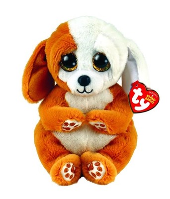 Ty Toys Beanie Baby Brown and White Dog Ruggles - 15 CM (2009302) Ru (US IMPORT)