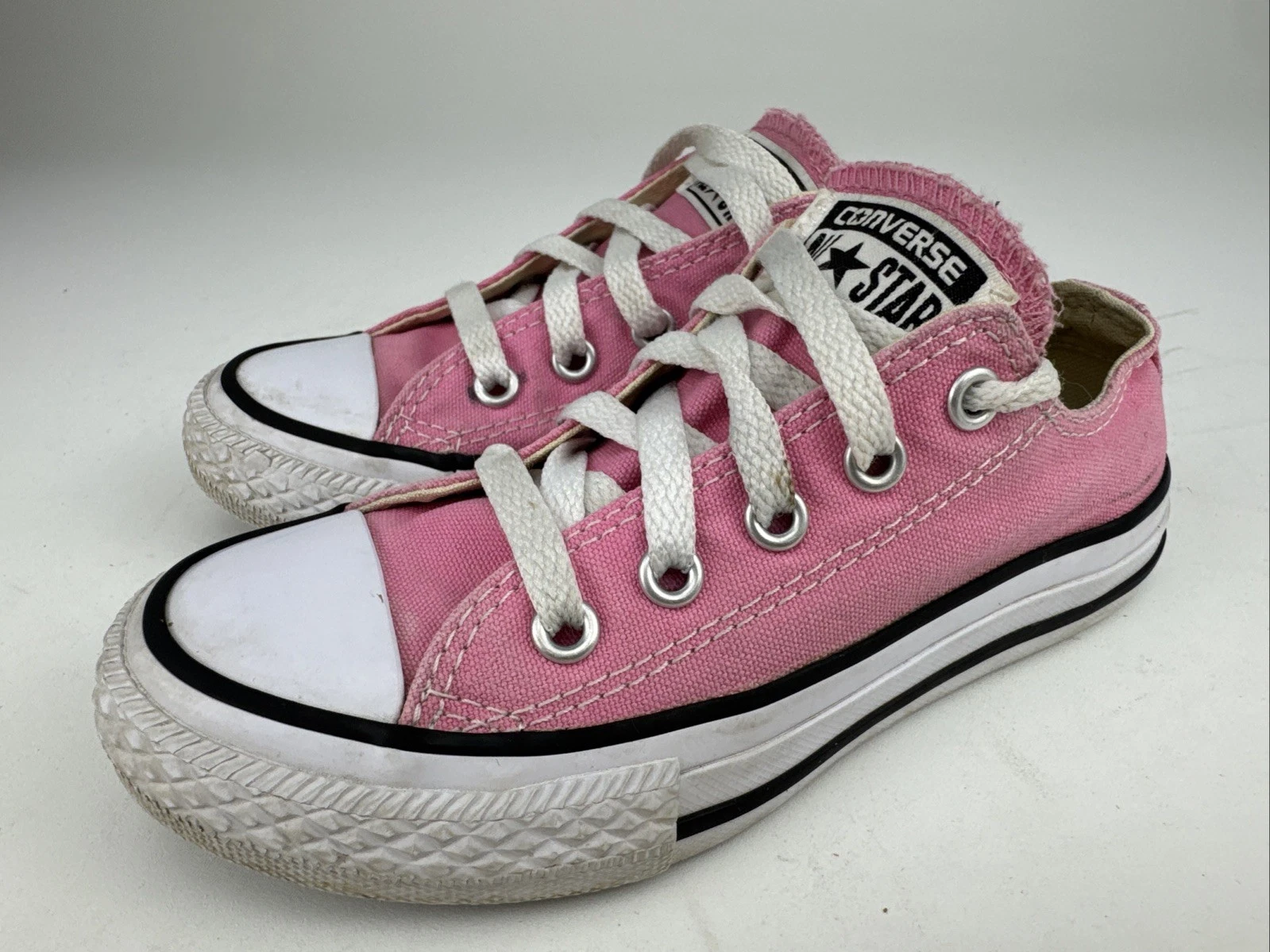 Sneakers Converse Chuck Taylor All Star basse ragazzo ragazza taglia 11 rosa 3J238