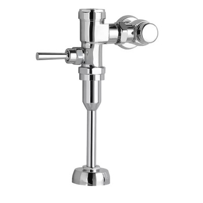 Ultima Manual 1.0 GPF Flush Valve for 0.75 In. Top Spud Urinal in Polished Chrom