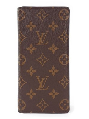 Louis Vuitton Monogram Portefeuille Brazza M66540 Brown Bifold Long Wallet