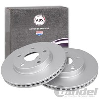 2X A.B.S. Bremsscheiben 275Mm Vorne Passend FüR Toyota Auris Corolla