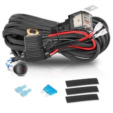 Wiring Harness Light Bar Wiring Harness 12V 40A Rocker Switch Relay 1 Lead