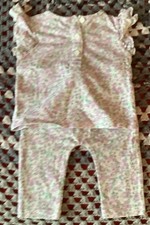 Matalan 0-3mths Baby Girls 2 Piece Set VGC