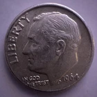 1964-D ROOSEVELT DIME DENVER MINT 10C SILVER REPUNCHED MINTMARK D/D RPM NICE