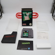 NES Nintendo TENNIS - Black Box Game - European Version - OPENED BUT UNPLAYED!