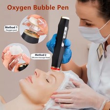 Macchina Spa Penna a Bolle Viso Ossigeno - Dispositivo di Bellezza Portatile per la Cura della Pelle
