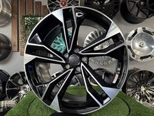 4 x 20 Inch 5x112 S5 Style Noir Poli Roues : Pour Audi A5 A6 A8 Q5 Q7