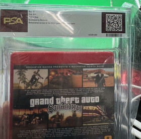 Grand Theft Auto: San Andreas Greatest Hits Sealed PS3 - PSA Graded PERFECT 10!