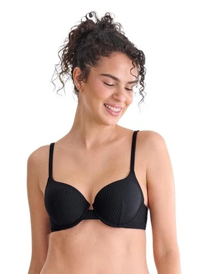 Lisca Schalen Bikini-Oberteil Florida Gr. 38-44 B-E, Cyclamen und Schwarz - Bild 1 von 4