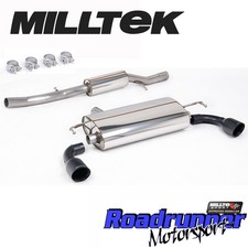 Milltek Golf R32 MK4 Auspuffanlage ab Kat 2,5" Resonanz schwarz GT100 SSXVW690