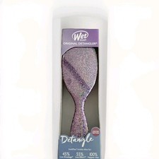 Wet Brush Original Detangler Limited Edition Glitter Hair Brush New in Box