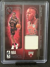 Ayo Dosunmu—2024 Panini—Silhouette—NBA Relics—GAME USED JERSEY PATCH—MINT/NM