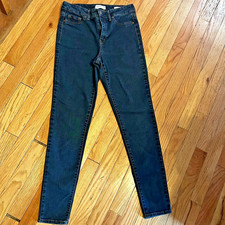 Jessica Simpson High Rise Skinny Dark Wash Denim Jeans Size 6/28