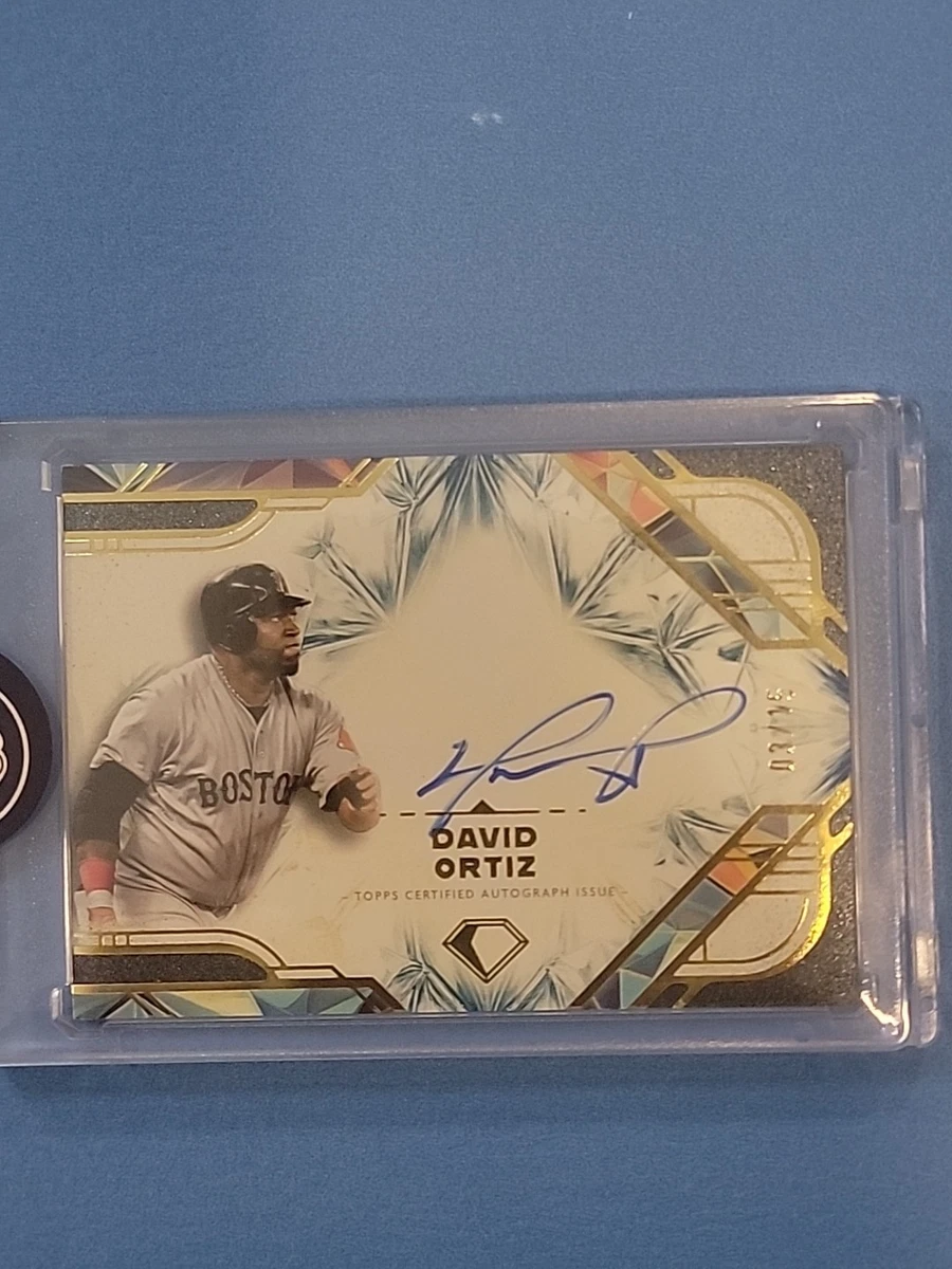 25+ David Ortiz Boston Red Sox Baseball Sports Autographed Trading