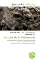 Frederic P. Miller (U. A.) | Histoire De La Philosophie | Taschenbuch (2026)