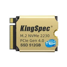 SSD M.2 2230 512GB NVME PCIe 4.0 Solid State Drive Lenovo Dell HP MacBook PS5 P