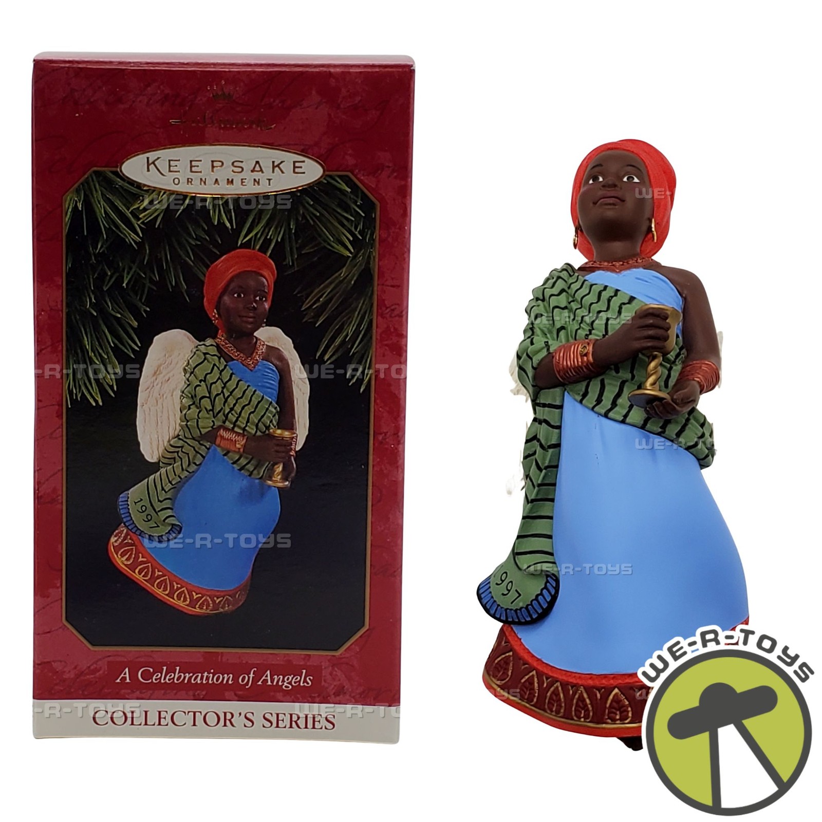 Hallmark Keepsake 1997 A Celebration Of Angels Kwanzaa Christmas Ornament NEW